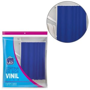 CORTINA DE BOX VINIL LISA PLAST LEO 1,35 X 2 M