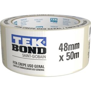 FITA CREPE USO GERAL TEK BOND 48MM X 50M