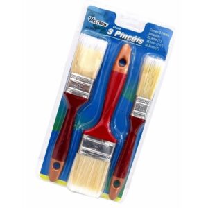 KIT COM 3 PINCÉIS TAMANHOS  1″, 1.1/2″ E 2″