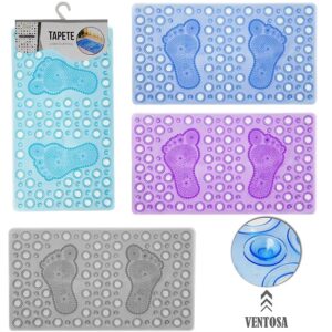 TAPETE QUADRADO DE PVC PARA BOX/BANHEIRO COSY VERDE