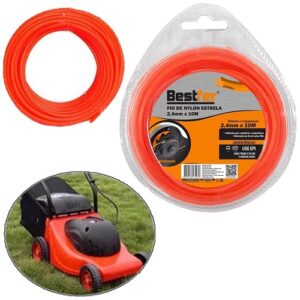 FIO DE NYLON ESTRELA 2,4MM X 10M