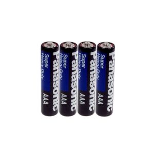 PILHAS PANASONIC AAA C/4 UNIDADES 1,5V