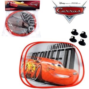 PROTETOR LATERAL DE CARRO TEMA CARROS 2 PEÇAS
