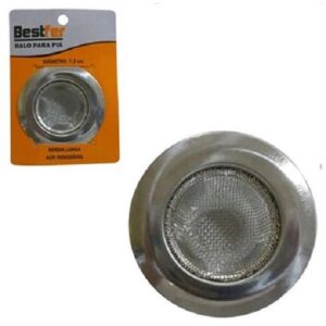 RALO PARA PIA 11,5CM 4,5″  BORDA LARGA/AÇO INOX