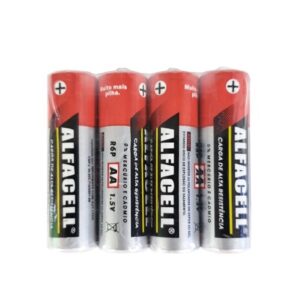 PILHAS AA 1,5 V C/4 UNIDADES  ALFACELL