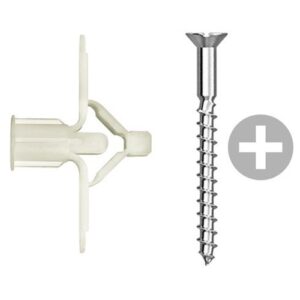 KIT BUCHA FLY Nº 3 P/ GESSO DRYWALL C/ 4 UNIDADES