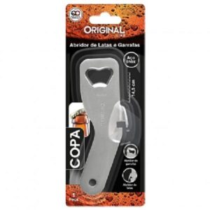 ABRIDOR DE LATA E GARRAFA COPA EM AÇO INOX
