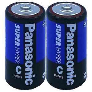PILHAS PANASONIC C C/2 UNIDADES 1,5V