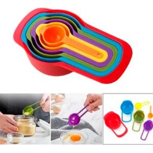 KIT COLHERES DE MEDIDAS 6 PEÇAS