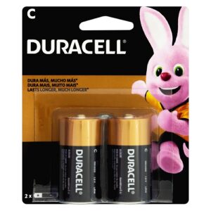 PILHAS DURACELL C2  (BLISTER COM 2 UNS)