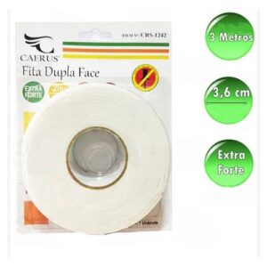 FITA DUPLA FACE ESPUMA 3 M CAERUS