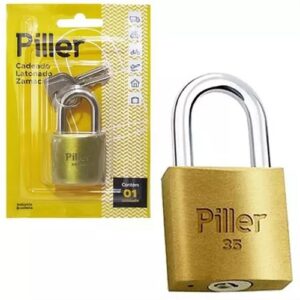 CADEADO PILLER 30MM HASTE MÉDIA