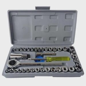 KIT SOQUETE COM CATRACA 40 PEÇAS BESTFER