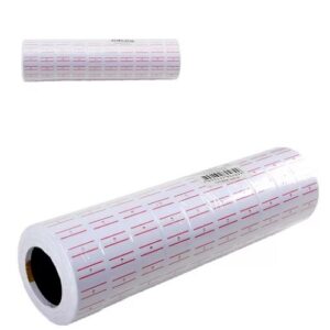ETIQUETA BRANCA 21MM X 12 MM ROLO CON 600 UNS X 10