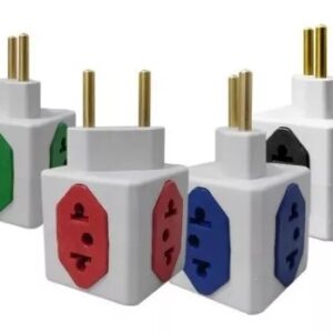 ADAPTADOR DE TOMADA CUBO 10/20 A 2 PINOS