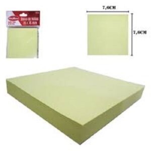 BLOCO DE NOTAS GÖLLER 76 X 76 MM COM 100 FOLHAS