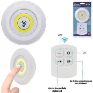 LUZ NOTURNA COM CONTROLE REMOTO