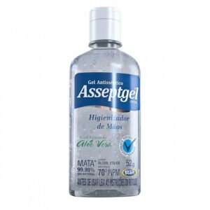 ASSEPTGEL HIGIENIZADOR DE MÃOS ALEO VERA 52G