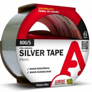 SILVER TAPE 45MM X 5M ADERE