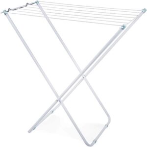 VARAL DE CHÃO AÇO SLIM MOR BRANCO