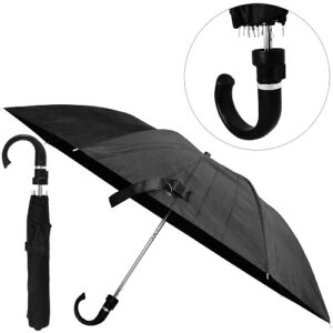 GUARDA CHUVA AUTOMATICO PRETO RETRATIL